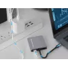 Conceptronic DONN13G Laptop-Dock/Port-Replikator Kabelgebunden USB 3.2 Gen 1 (3.1 Gen 1) Type-C Grau
