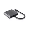 Conceptronic DONN13G Laptop-Dock/Port-Replikator Kabelgebunden USB 3.2 Gen 1 (3.1 Gen 1) Type-C Grau