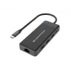 Conceptronic DONN14G Laptop-Dock/Port-Replikator Kabelgebunden USB 3.2 Gen 1 (3.1 Gen 1) Type-C Grau