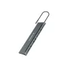 Conceptronic DONN17G Laptop-Dockingstation/Port-Replikator Kabelgebunden USB 3.2 Gen 1 (3.1 Gen 1) Type-C Grau