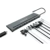 Conceptronic DONN17G Laptop-Dockingstation/Port-Replikator Kabelgebunden USB 3.2 Gen 1 (3.1 Gen 1) Type-C Grau