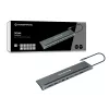 Conceptronic DONN17G Laptop-Dockingstation/Port-Replikator Kabelgebunden USB 3.2 Gen 1 (3.1 Gen 1) Type-C Grau