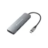 Conceptronic DONN11G 6-in-1 USB 3.2 Gen 1 Dockingstation, HDMI, 100W USB PD, USB 3.0, USB 2.0, SD, TF/MicroSD