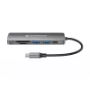 Conceptronic DONN11G 6-in-1 USB 3.2 Gen 1 Dockingstation, HDMI, 100W USB PD, USB 3.0, USB 2.0, SD, TF/MicroSD