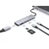 Conceptronic DONN19G 7-in-1 USB 3.2 Gen 1 Dockingstation, HDMI, USB-A 3.0 x 3, SD, TF/MicroSD, 100W USB PD