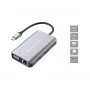 Conceptronic DONN21G Laptop-Dockingstation/Port-Replikator Kabelgebunden USB 3.2 Gen 1 (3.1 Gen 1) Typ-C Grau