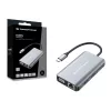 Conceptronic DONN21G Laptop-Dockingstation/Port-Replikator Kabelgebunden USB 3.2 Gen 1 (3.1 Gen 1) Typ-C Grau