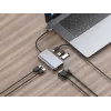 Conceptronic DONN21G Laptop-Dockingstation/Port-Replikator Kabelgebunden USB 3.2 Gen 1 (3.1 Gen 1) Typ-C Grau