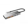 Conceptronic HUBBIES15G Schnittstellen-Hub USB 3.2 Gen 2 (3.1 Gen 2) Type-C 10000 Mbit/s Grau