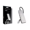 Conceptronic HUBBIES17G Schnittstellen-Hub USB 3.2 Gen 2 (3.1 Gen 2) Type-C 10000 Mbit/s Grau