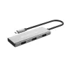 Conceptronic HUBBIES17G Schnittstellen-Hub USB 3.2 Gen 2 (3.1 Gen 2) Type-C 10000 Mbit/s Grau