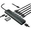 Conceptronic DONN 9-in-1 Multifunctional USB Hub Adapter