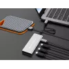 Conceptronic HUBBIES16G Schnittstellen-Hub USB 3.2 Gen 2 (3.1 Gen 2) Type-C 10000 Mbit/s Grau