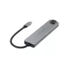 Conceptronic DONN29G 6-in-1 USB 3.2 Gen 2 Dockingstation, 4K60Hz HDMI, USB-A 10Gbps x 2, USB-C 10Gbps, GbE LAN, 140W USB PD 3.1