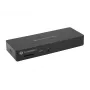 Conceptronic DONN30B 13-in-1 Thunderbolt 4 Docking Station, Kabelgebunden, Thunderbolt 4, 96 W, 3,5 mm, 10,100,1000,2000,2500 Mbit/s, IEEE 802.3bz