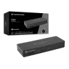 Conceptronic DONN30B 13-in-1 Thunderbolt 4 Docking Station, Kabelgebunden, Thunderbolt 4, 96 W, 3,5 mm, 10,100,1000,2000,2500 Mbit/s, IEEE 802.3bz