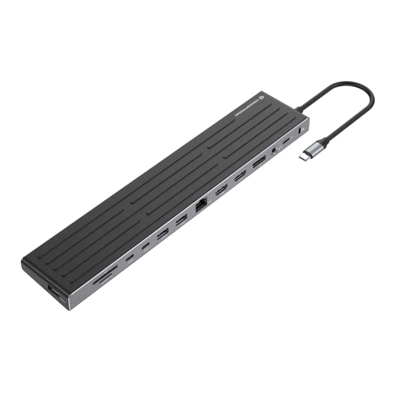 Dockingstation Conceptronic DONN32B 14-in-1 USB 3.2 Gen 1 HDMI DP