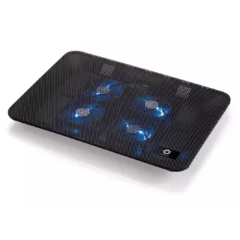 Conceptronic THANA Notebook-Kühlpad, Für Bildschirme bis 39,6 cm (15,6 Zoll), 4 Lüfter