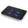 Conceptronic THANA Notebook-Kühlpad, Für Bildschirme bis 39,6 cm (15,6 Zoll), 4 Lüfter