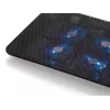 Conceptronic THANA Notebook-Kühlpad, Für Bildschirme bis 39,6 cm (15,6 Zoll), 4 Lüfter