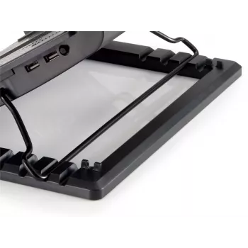 Conceptronic THANA Notebook-Kühlunterlage, geeignet für bis zu 17 Zoll, 1 Lüfter