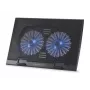 Conceptronic THANA Notebook-Kühlpad, passend für bis zu 17 Zoll, 2 Lüfter