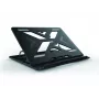 Conceptronic ERGO Laptop-Kühlständer Laptop-Ständer Schwarz 39,6 cm (15,6 Zoll)