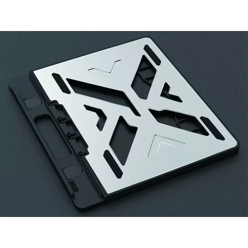 Conceptronic THANA ERGO S, Laptop-Kühlständer Laptop-Ständer Grau 39,6 cm (15,6 Zoll)