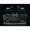 Conceptronic THYIA ERGO Gaming-Laptop-Kühlständer mit 6 Lüftern, 43,2 cm (17 Zoll), 6 Stück, Tasten, Grau, Blau, Grün, Rot, China