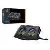 Conceptronic THYIA ERGO 2-Lüfter Gaming-Laptop-Kühlständer, 43,2 cm (17 Zoll), 2 St., Tasten, Schwarz, Blau, Grün, Rot, China