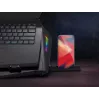 Conceptronic THYIA ERGO 2-Lüfter Gaming-Laptop-Kühlständer, 43,2 cm (17 Zoll), 2 St., Tasten, Schwarz, Blau, Grün, Rot, China