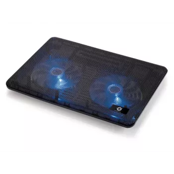 Conceptronic THANA Notebook-Kühlpad, passend für bis zu 15,6 Zoll, 2 Lüfter
