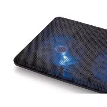 Conceptronic THANA Notebook-Kühlpad, passend für bis zu 15,6 Zoll, 2 Lüfter