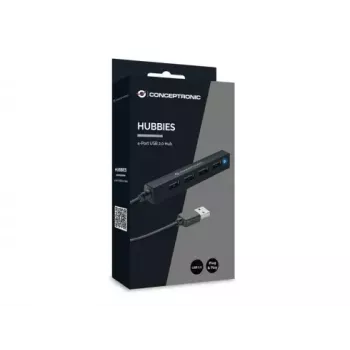 USB-Hub Conceptronic HUBBIES 4-Port USB 2.0 Hub