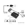 Conceptronic HUBBIES 4-Port USB 3.0/2.0 Hub, 90 cm Kabel, USB 3.2 Gen 1 (3.1 Gen 1) Typ-A, Schwarz, USB 2.0, USB 3.2 Gen 1 (3.1 Gen 1) Typ-A, China, 87 mm, 55 mm