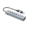 Conceptronic HUBBIES20G 7-Port USB 3.0 Hub, 5 Gbit/s, USB-C x 3, USB-A x 4