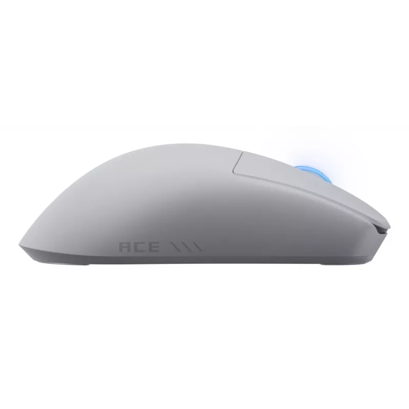 Gaming-Maus ASUS ROG Harpe II Ace, rechtshändig, optisch 42.000 DPI, RF Wireless + Bluetooth + USB Typ-A, 5 Tasten, weiß