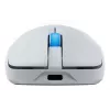 Gaming-Maus ASUS ROG Harpe II Ace, rechtshändig, optisch 42.000 DPI, RF Wireless + Bluetooth + USB Typ-A, 5 Tasten, weiß