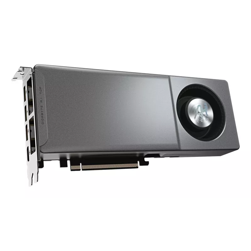 GIGABYTE Radeon AI PRO R9700 AI TOP 32G Grafikkarte – 32 GB GDDR6, 256 Bit, PCI-E 5.0, 2920 MHz Core-Takt, 3 x DP, 1 x HDMI, GV-R9700AI TOP-32GD