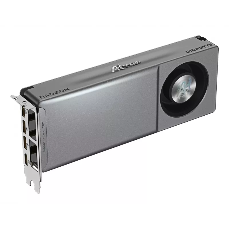GIGABYTE Radeon AI PRO R9700 AI TOP 32G Grafikkarte – 32 GB GDDR6, 256 Bit, PCI-E 5.0, 2920 MHz Core-Takt, 3 x DP, 1 x HDMI, GV-R9700AI TOP-32GD