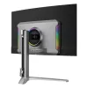 LC-Power LC-M32UCO 31,5 Zoll QD-OLED 4K Ultra HD Curved-Monitor, 3840×2160, 0,03 ms, 450 cd/m², USB-Hub, Lautsprecher, VESA, höhenverstellbar