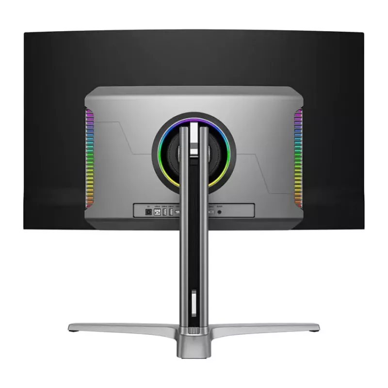 LC-Power LC-M32UCO 31,5 Zoll QD-OLED 4K Ultra HD Curved-Monitor, 3840×2160, 0,03 ms, 450 cd/m², USB-Hub, Lautsprecher, VESA, höhenverstellbar