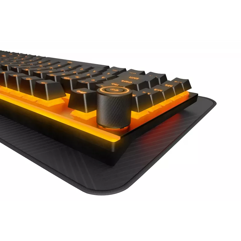 be quiet! Light Mount Silent Linear DE ISO Tastatur Gaming USB QWERTZ Deutsch Schwarz