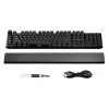 be quiet! Light Mount Silent Linear DE ISO Tastatur Gaming USB QWERTZ Deutsch Schwarz