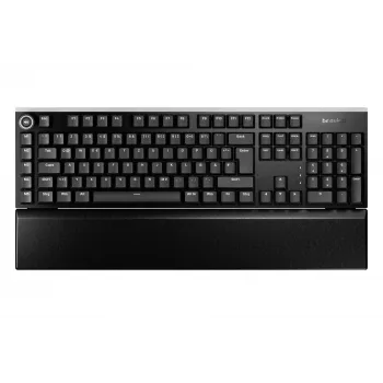 be quiet! Light Mount Silent Tactile DE ISO Tastatur Gaming USB QWERTZ Deutsch Schwarz