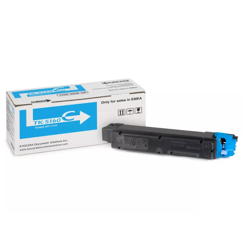KYOCERA TK-5160C Tonerkartusche 1 Stück Original Cyan