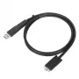 Targus ACC1133GLX USB-Kabel USB 3.2 Gen 1 (3.1 Gen 1) 1 m USB C Schwarz