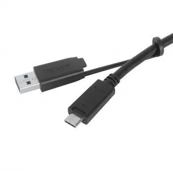 Targus ACC1133GLX USB-Kabel USB 3.2 Gen 1 (3.1 Gen 1) 1 m USB C Schwarz