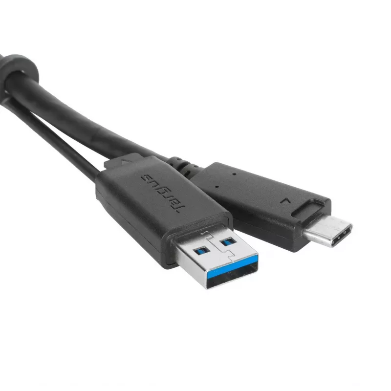 Targus ACC1133GLX USB-Kabel USB 3.2 Gen 1 (3.1 Gen 1) 1 m USB C Schwarz