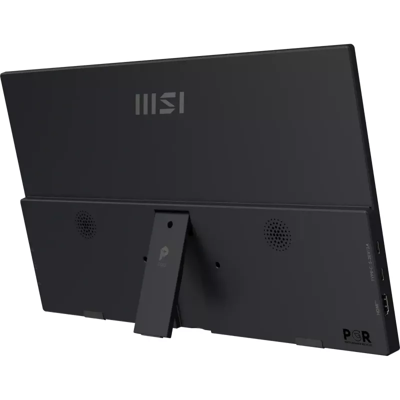 Portabler Monitor MSI PRO MP165DE E6 39,6 cm (15,6 Zoll) Full HD IPS 1920×1080 USB-C HDMI VESA Schwarz